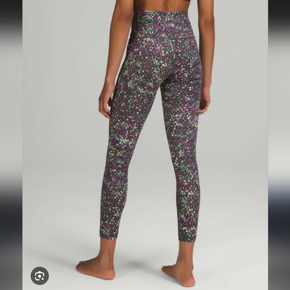 Floral Patterned Kids Leggings